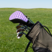 Couvre-club De Golf Cœurs violets (In Situ)