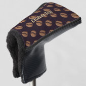 Couvre-club De Golf Coffee Bean Icon Motif Golf Head Cover (Devant 3/4)