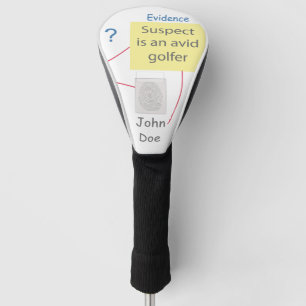 Couvre-club De Golf Commission des preuves de la lutte contre le crime