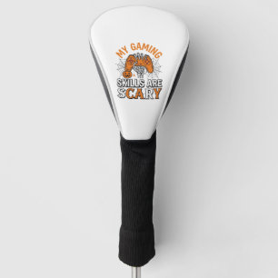 Couvre-club De Golf Compétences de joueur Halloween sont effrayantes C