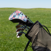 Couvre-club De Golf Conception Charming Cute Patchwork (In Situ)