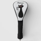 Couvre-club De Golf Conception de chat (Devant)