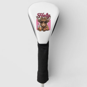 Couvre-club De Golf Conception de chemise de thé Boba vintage Holy Hig