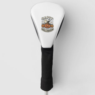 Couvre-club De Golf Conception de chemise fantôme citrouille Halloween