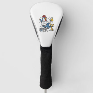 Couvre-club De Golf Conception de chemise patriotique de bière de poul