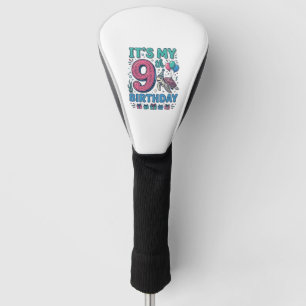 Couvre-club De Golf Conception de chemise vintage pour enfants tortue