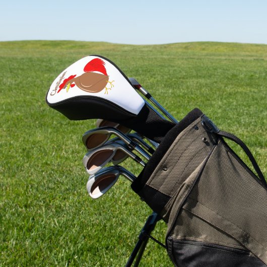 Couvre-club De Golf Conception de Coq (In Situ)