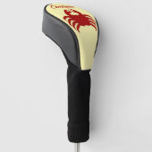 Couvre-club De Golf Conception de crabe (Incliné)