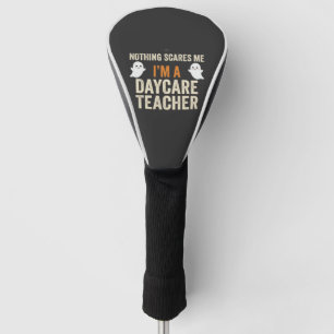 Couvre-club De Golf Conception de fantôme Halloween pour enseignant en