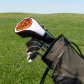 Couvre-club De Golf Conception de formes géométriques en cuir (In Situ)