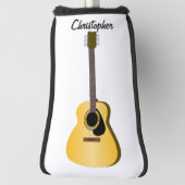 Couvre-club De Golf Conception de guitare acoustique (Tourné à 90°)