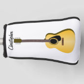 Couvre-club De Golf Conception de guitare acoustique (Devant)