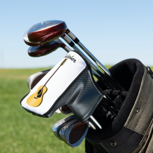 Couvre-club De Golf Conception de guitare acoustique (In Situ)