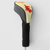 Couvre-club De Golf Conception de homard (Incliné)