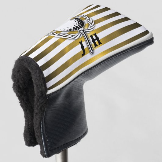 Couvre-club De Golf Conception de monogramme de golf sur mesure (Devant 3/4)