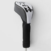 Couvre-club De Golf Conception de Panda (Incliné)