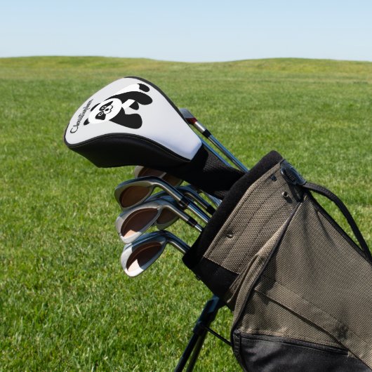 Couvre-club De Golf Conception de Panda (In Situ)