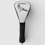 Couvre-club De Golf Conception de pigeon (Devant)