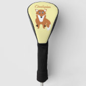 Couvre-club De Golf Conception de renard (Devant)