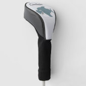 Couvre-club De Golf Conception de requin (Incliné)
