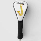 Couvre-club De Golf Conception de saxophone (Devant)