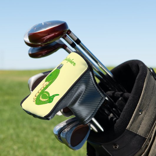 Couvre-club De Golf Conception de serpent (In Situ)