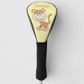 Couvre-club De Golf Conception de singe (Devant)