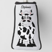 Couvre-club De Golf Conception de vache (Tourné à 90°)