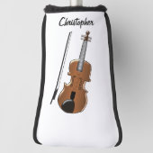 Couvre-club De Golf Conception de violon (Tourné à 90°)
