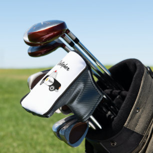 Couvre-club De Golf Conception de voiture de police