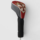 Couvre-club De Golf conception EOC RED RayEl Crest (Incliné)