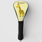 Couvre-club De Golf Conception Girafe (Devant)