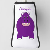 Couvre-club De Golf Conception Hippopotame (Tourné à 90°)