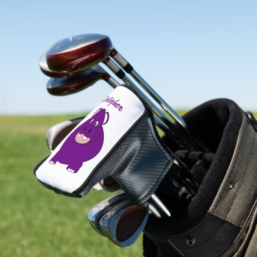 Couvre-club De Golf Conception Hippopotame (In Situ)