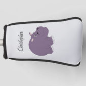 Couvre-club De Golf Conception Hippopotame (Devant)