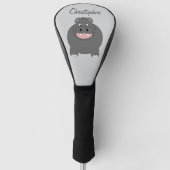 Couvre-club De Golf Conception Hippopotame (Devant)
