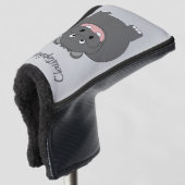 Couvre-club De Golf Conception Hippopotame (Devant 3/4)