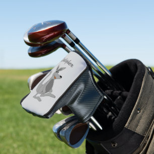 Couvre-club De Golf Conception Kangourou Gris