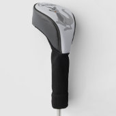 Couvre-club De Golf Conception Kangourou Gris (Incliné)