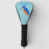 Couvre-club De Golf Conception Martin-pêcheur (Devant)