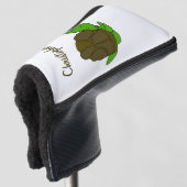 Couvre-club De Golf Conception Tortue (Devant 3/4)