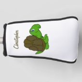 Couvre-club De Golf Conception Tortue (Devant)