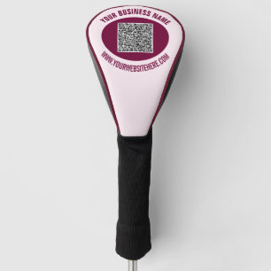 Couvre-club De Golf Concevez votre propre code QR et votre propre couv