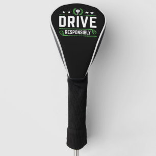 Couvre-club De Golf Conduire de manière responsable