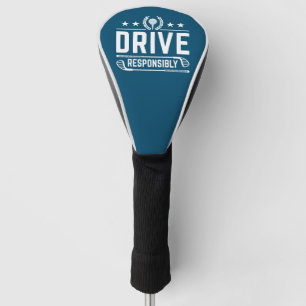 Couvre-club De Golf Conduire de manière responsable