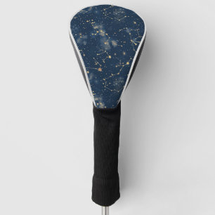 Couvre-club De Golf Constellation céleste - Nuit étoilée (5)