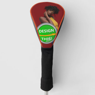 Couvre-club De Golf COOL ! Couvercle de tête du conducteur de golf - O
