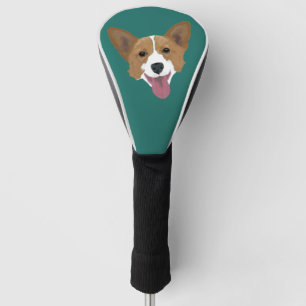 Couvre-club De Golf Corgi Puppy