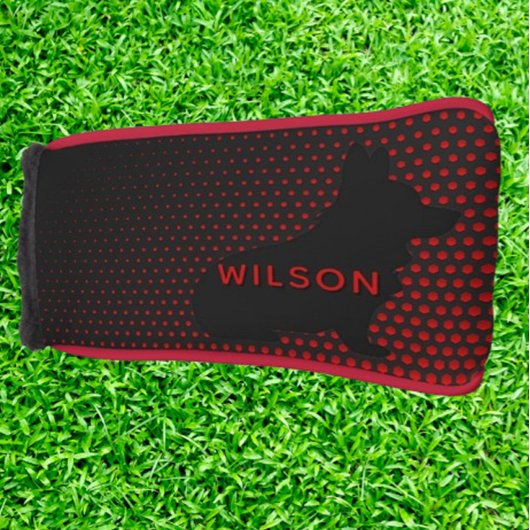 Couvre-club De Golf Corgi ROUGE