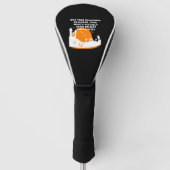 Couvre-club De Golf Costume drôle d'Halloween (Devant)